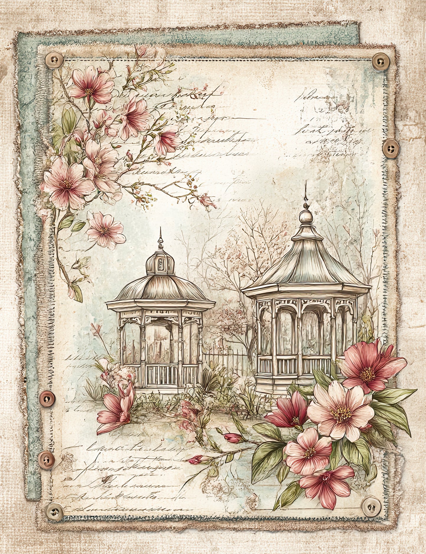 A1-Elegant Japanese style prints (set 4)