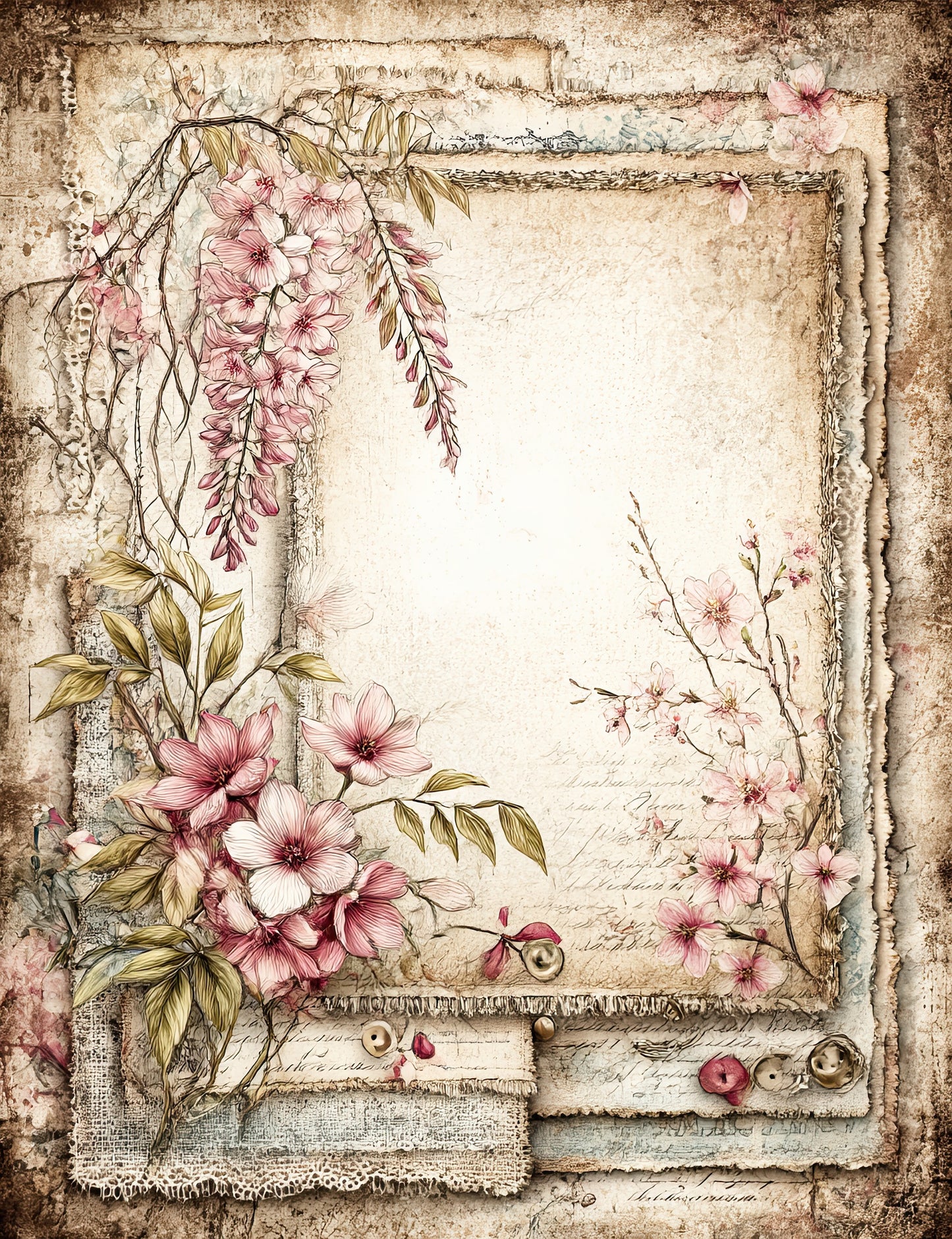 A1-Elegant Japanese style prints (set 4)