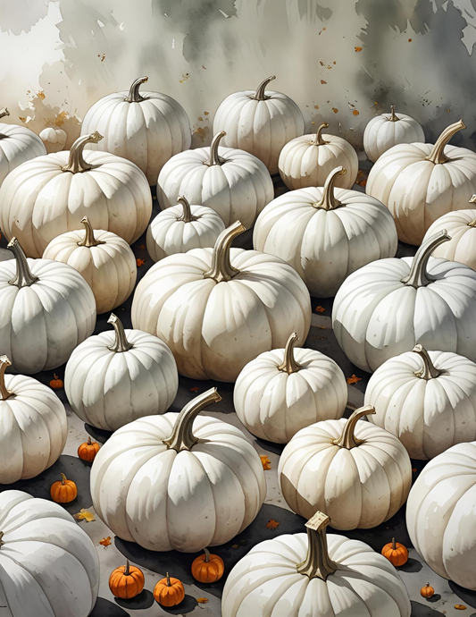Pumpkins (set3) A4 prints