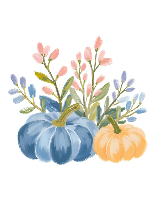 Pumpkin sketch 1 print