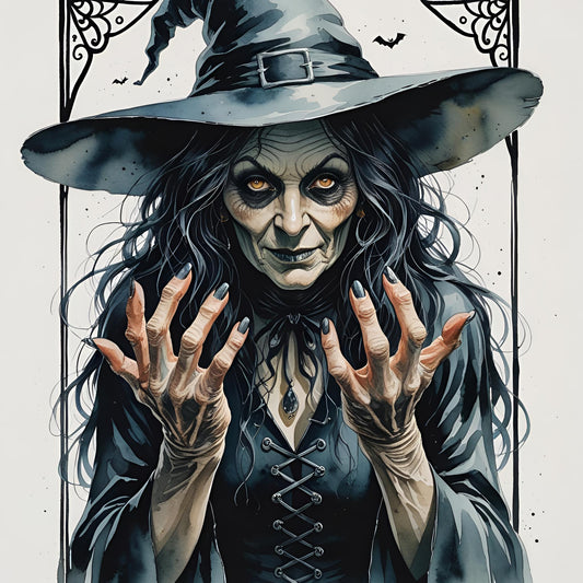 Witch A4 print